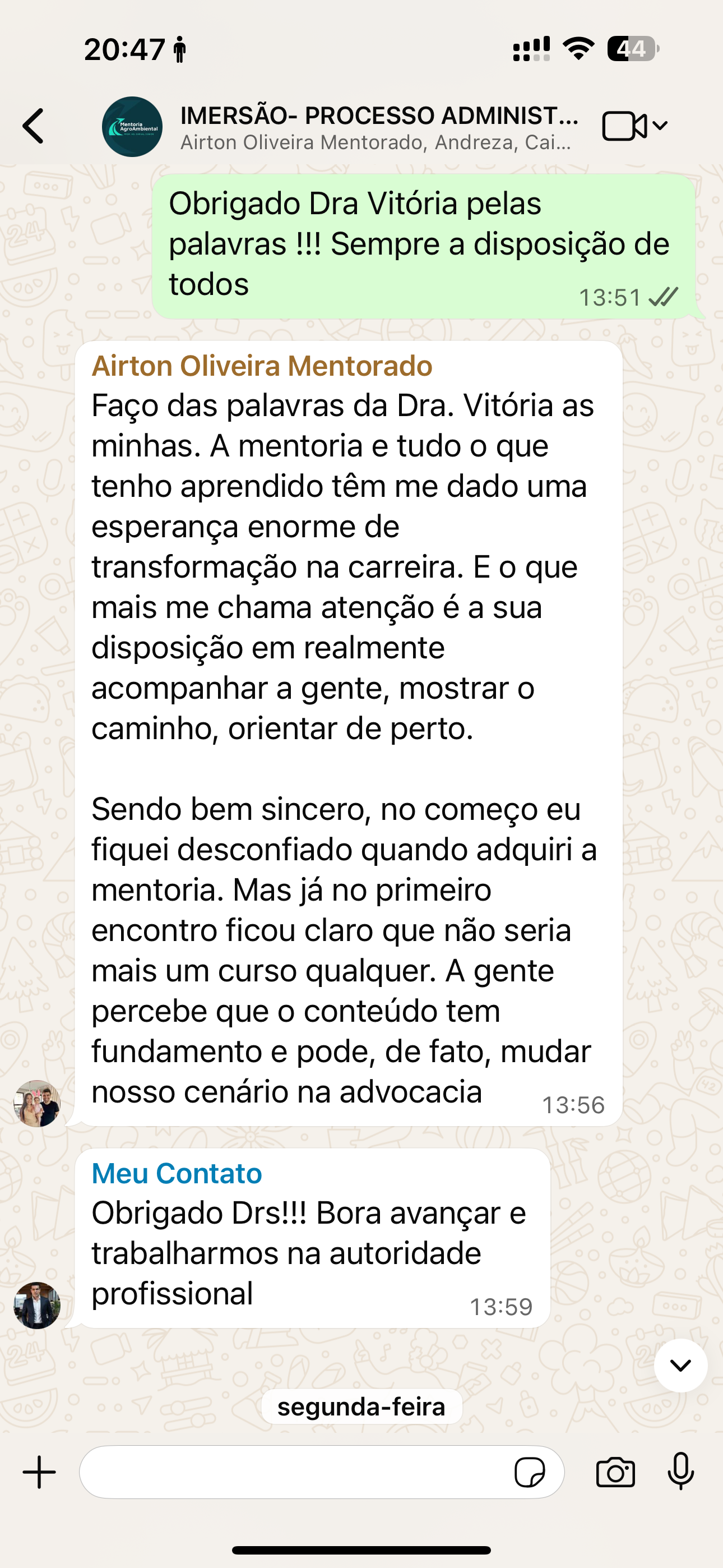 Depoimento de Dra. Vitória